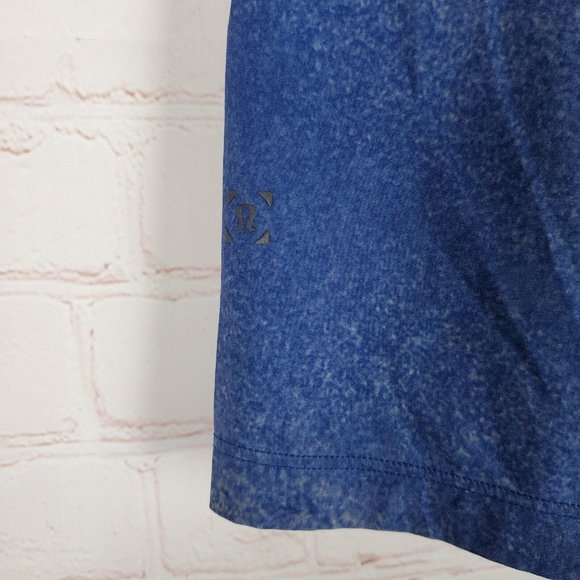 Lululemon Mens T.H.E. The Short 9" Linerless Shorts Med Blue Gym Athletic FLAW - Picture 7 of 14